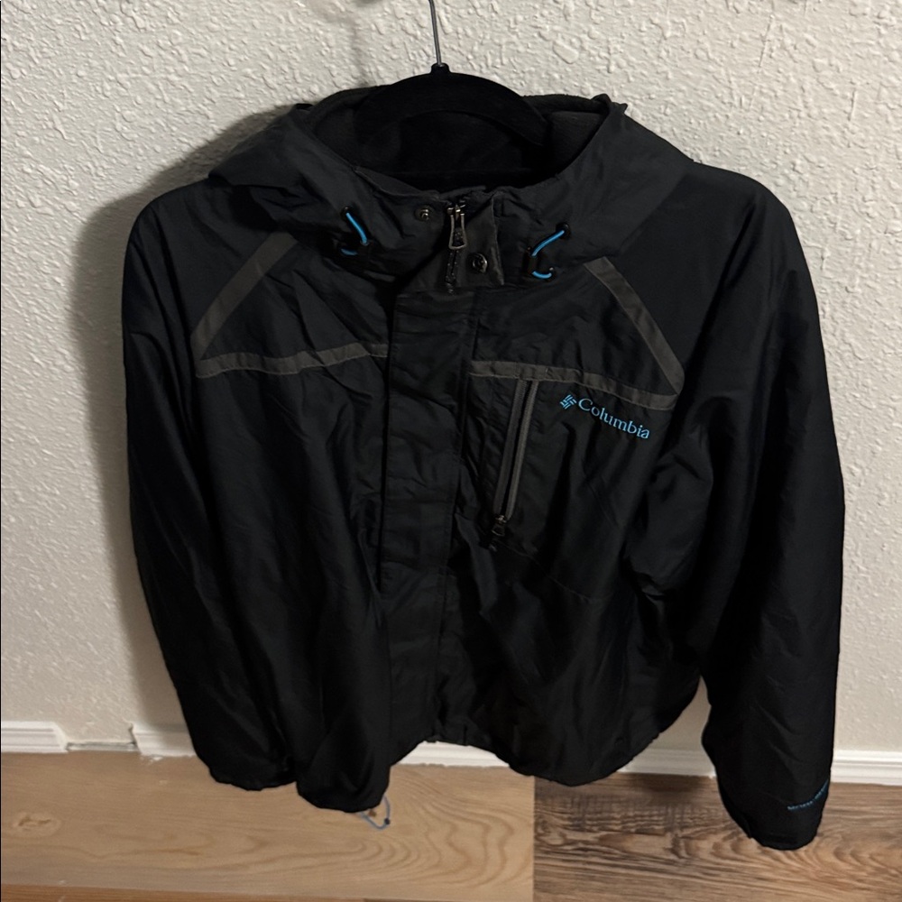 Columbia Black and Blue Interchange Jacket